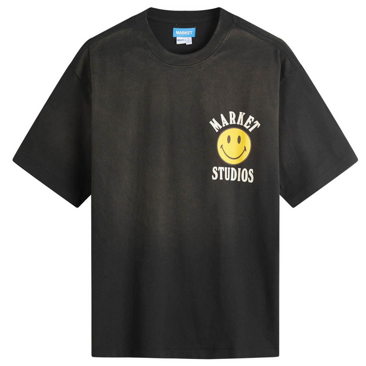 Tričko MARKET Smiley Lockup T-Shirt, Size Large Čierna | 399002169-BLK, 1