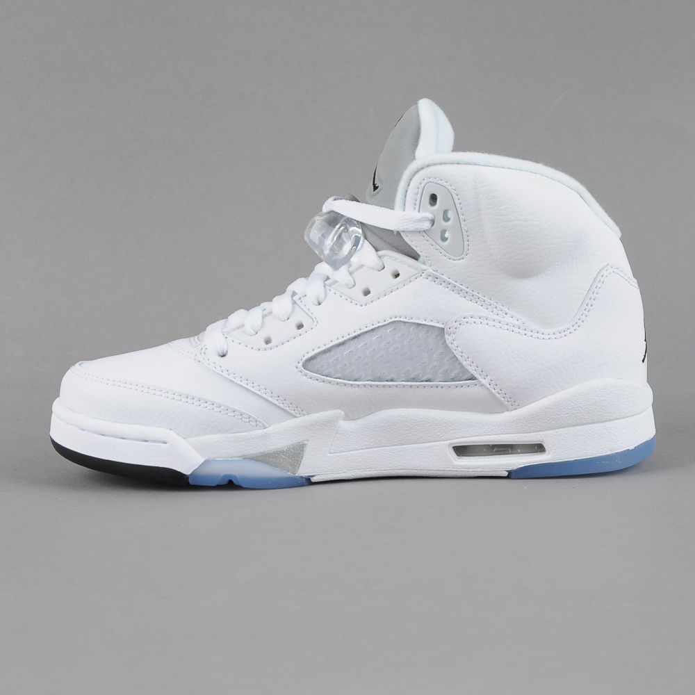 Tenisky a topánky Jordan Air Jordan 5 Retro ''Metallic White'' BG Biela | 440888-130, 0