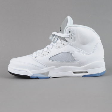 Tenisky a topánky Jordan Air Jordan 5 Retro ''Metallic White'' BG Biela | 440888-130, 0