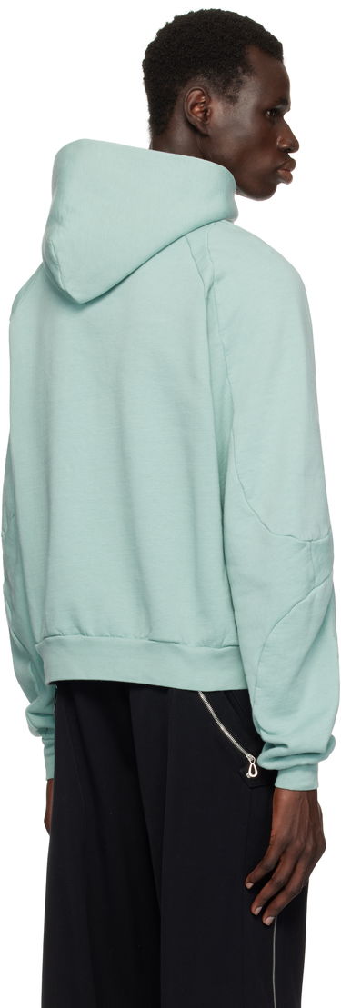 Mikina Ottolinger Ottolinger Distressed Multiline Hoodie Zelené | 115-102715-01, 2