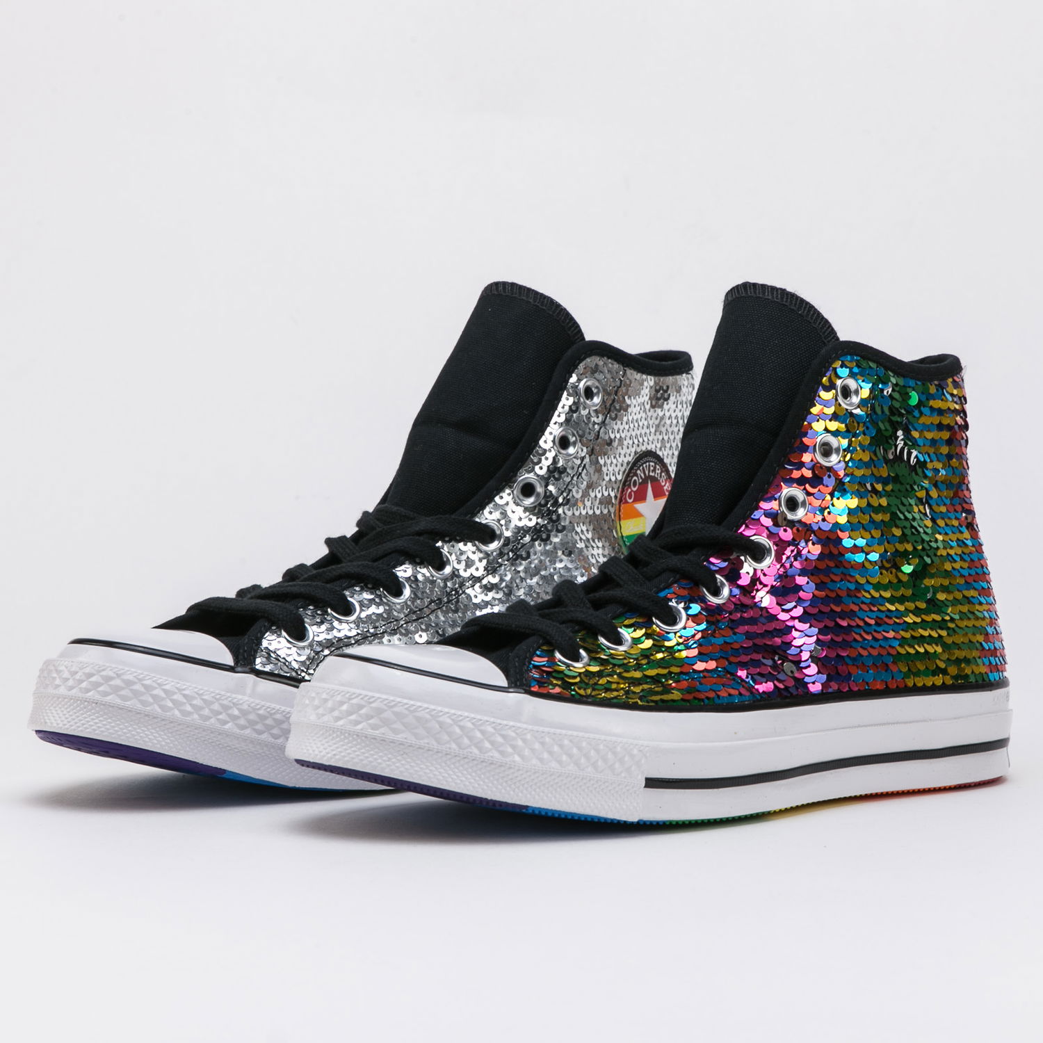 Tenisky a topánky Converse Chuck 70 Hi - Pride Metalická | 167755C, 0