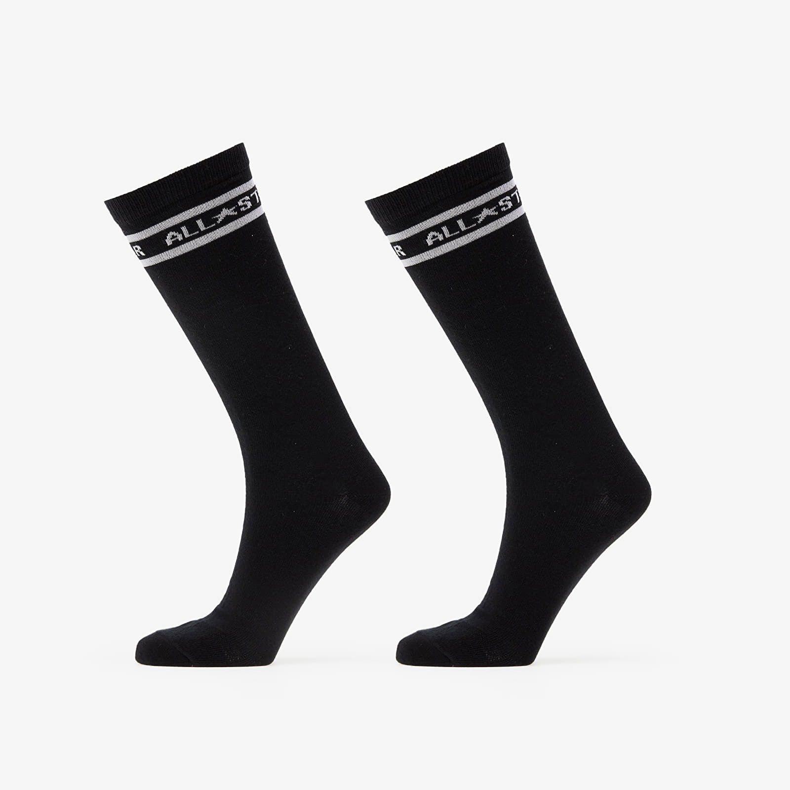 Flat Knit Crew Socks 2-Pack