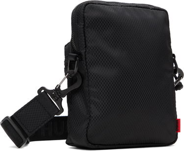 Taška cez rameno BOSS Hugo Stacked Logo Reporter Bag Čierna | 50536029, 2