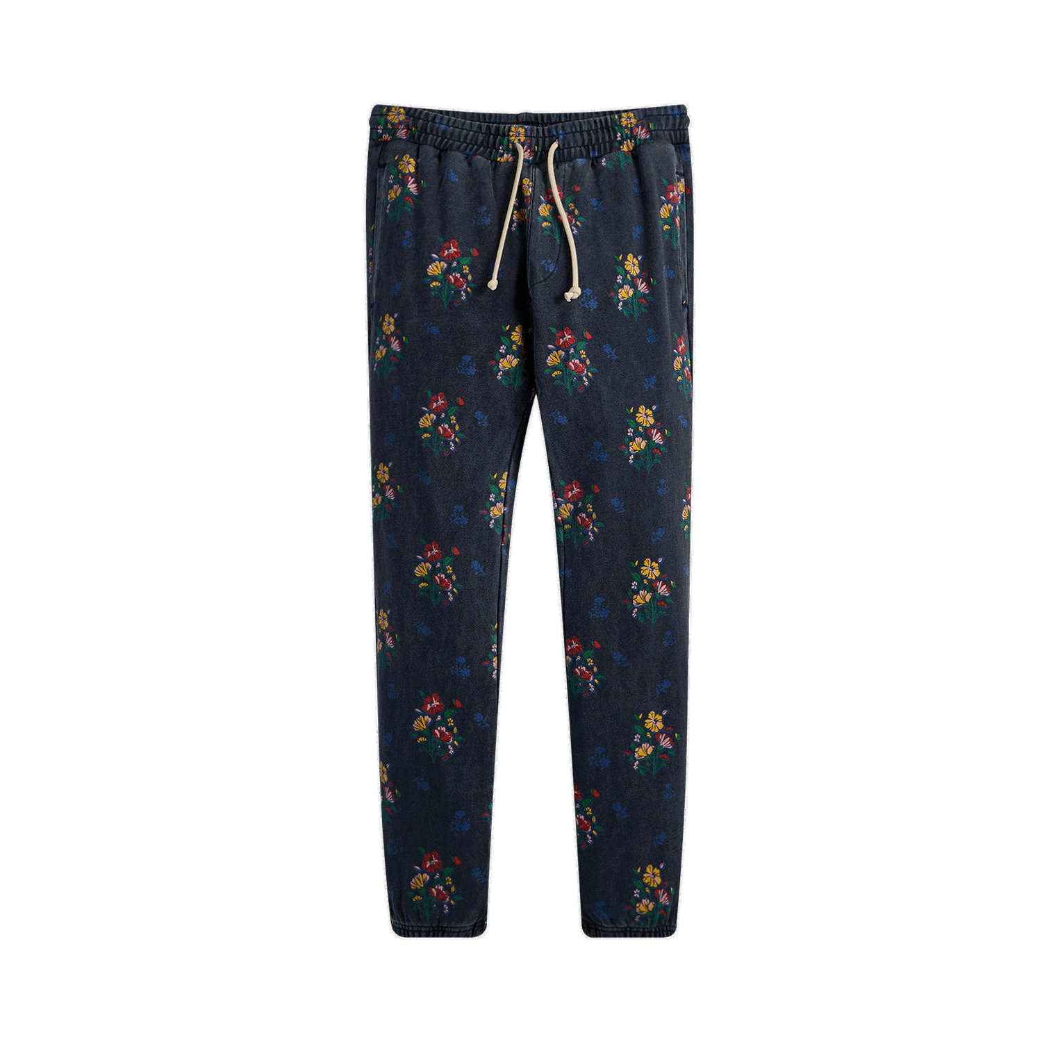 Tepláky KITH Begonia Floral Williams I Sweatpant Navy | KHM060084 413, 0