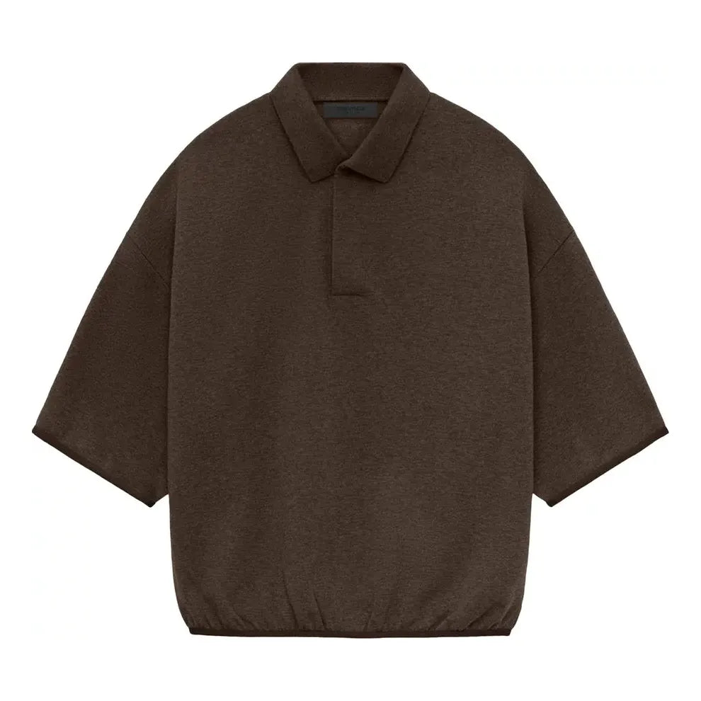 Polo tričko Fear of God Essentials 3/4 Sleeve Polo Hnedá | 192SU244402F, 0