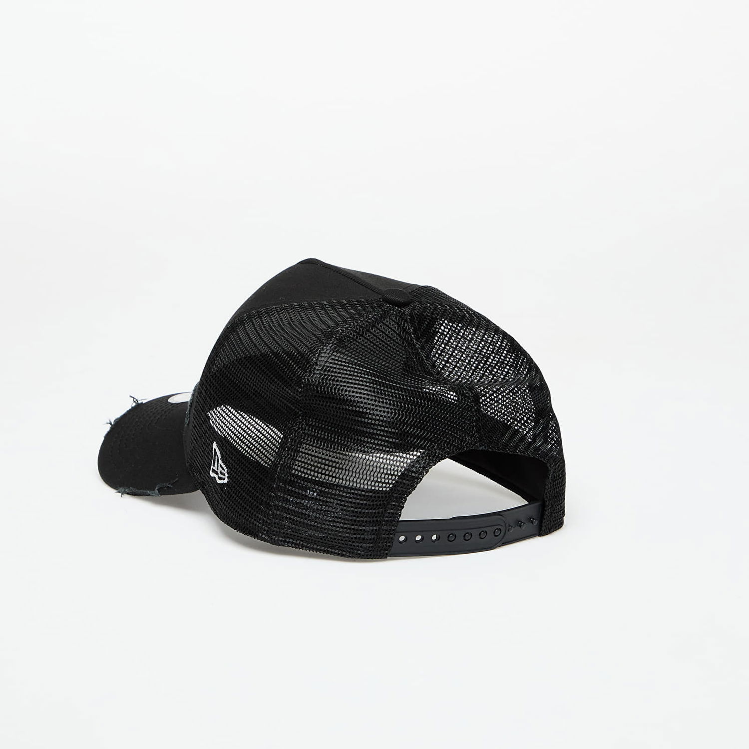 Šiltovka New Era 9FORTY A-Frame Trucker Oval Distress Patch Trucker Cap Čierna | 60667683, 1