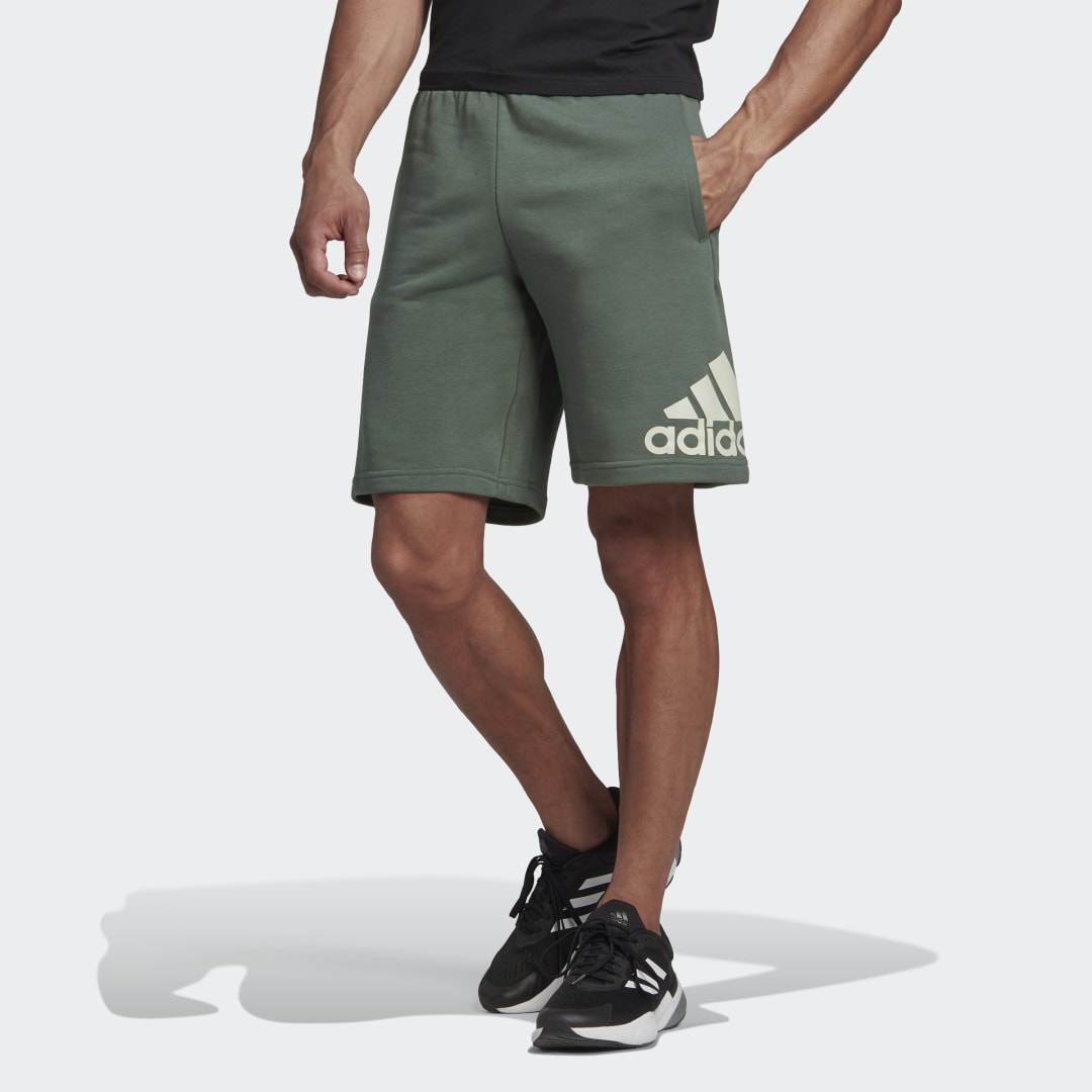 Šortky adidas Performance LOUNGEWEAR Must Haves Badge of Sport Shorts Zelené | HL2225, 0