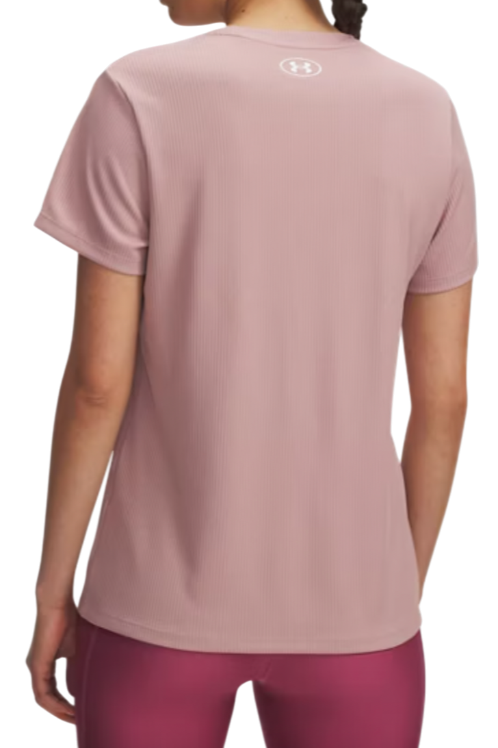 Tričko Under Armour Under Armour Tech Rib Short Sleeve T-Shirt Ružová | 1389852-673, 1