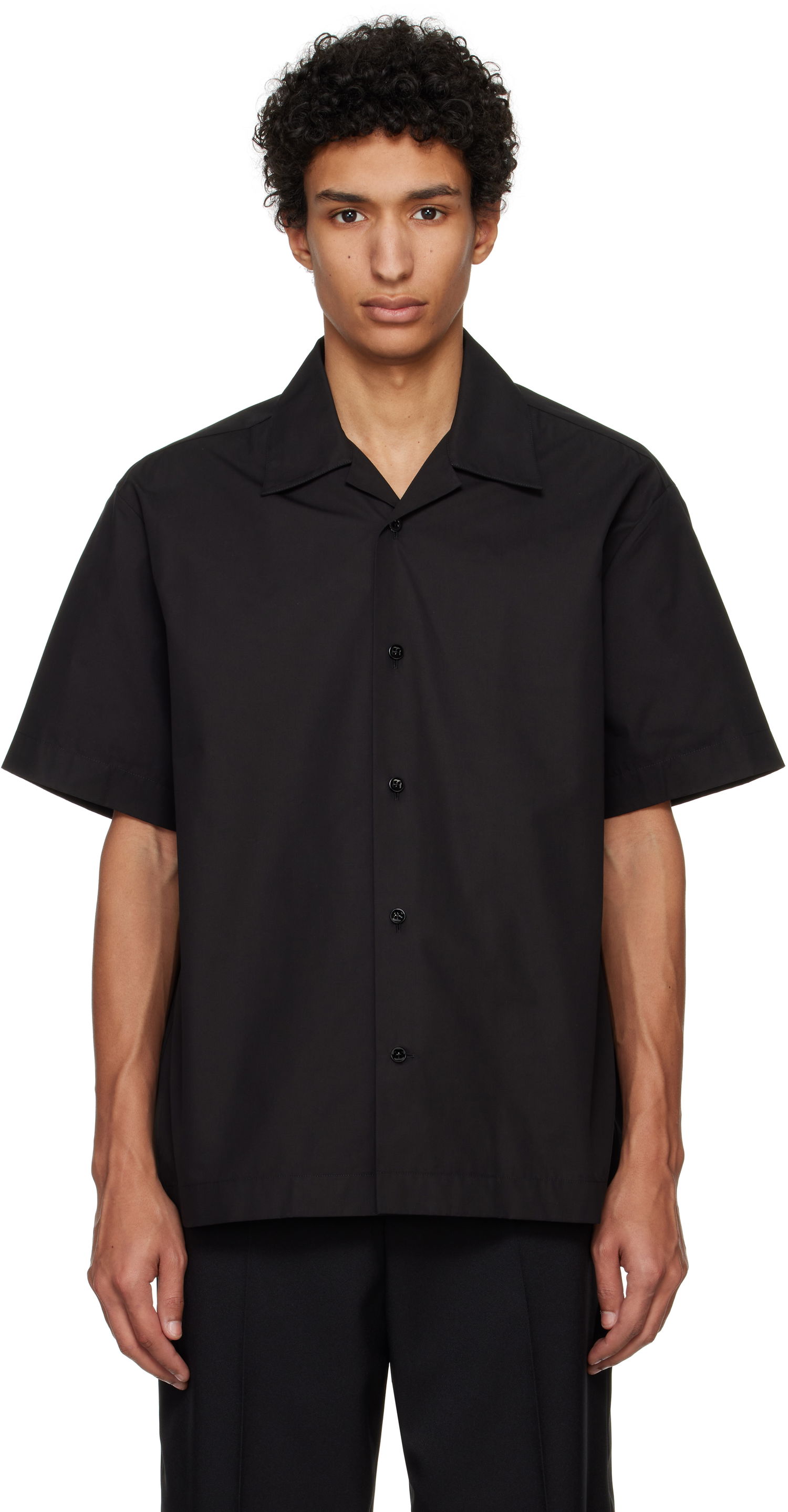 Košeľa Jil Sander Jil Sander Boxy-Fit Shirt Čierna | J22DL0303_J45002, 0