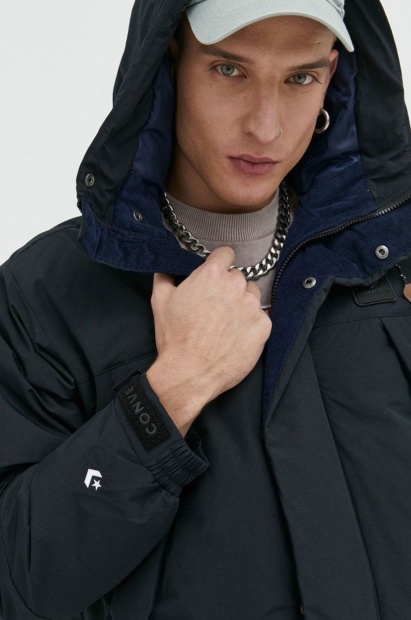 Parka Converse Converse Oversize Winter Puffer Jacket Navy | 10023775.A03