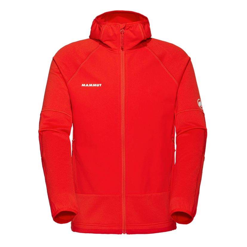 Mikina Mammut Massone Hooded Jacket Červená | 1014-06190-3778