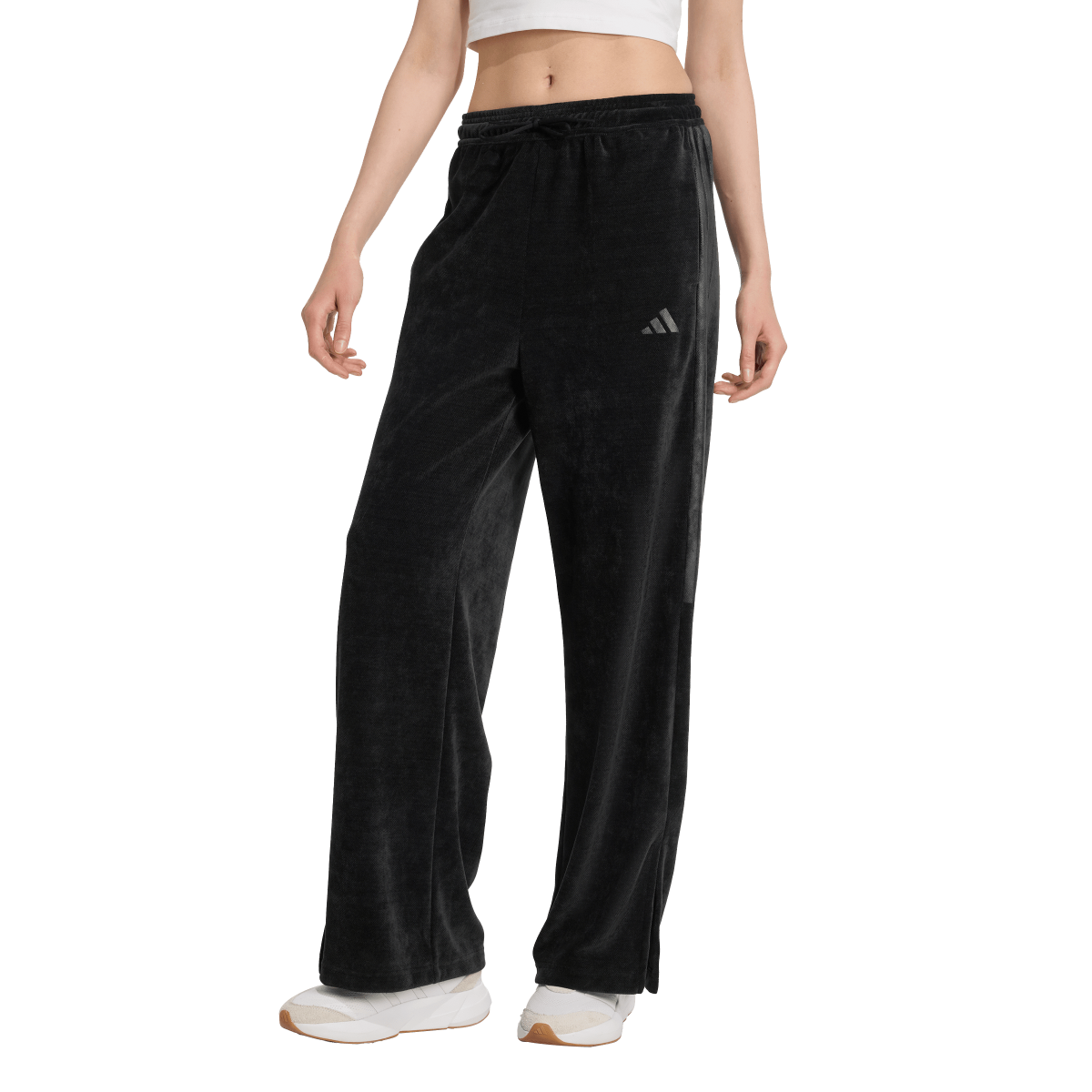 Tepláky adidas Originals Tiro Velour Wide-Leg Pants Čierna | JM1805, 0
