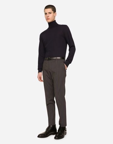 Sveter Dolce & Gabbana Cashmere And Silk Turtle-Neck Sweater Čierna | GXL03TJDMS4B6712, 1