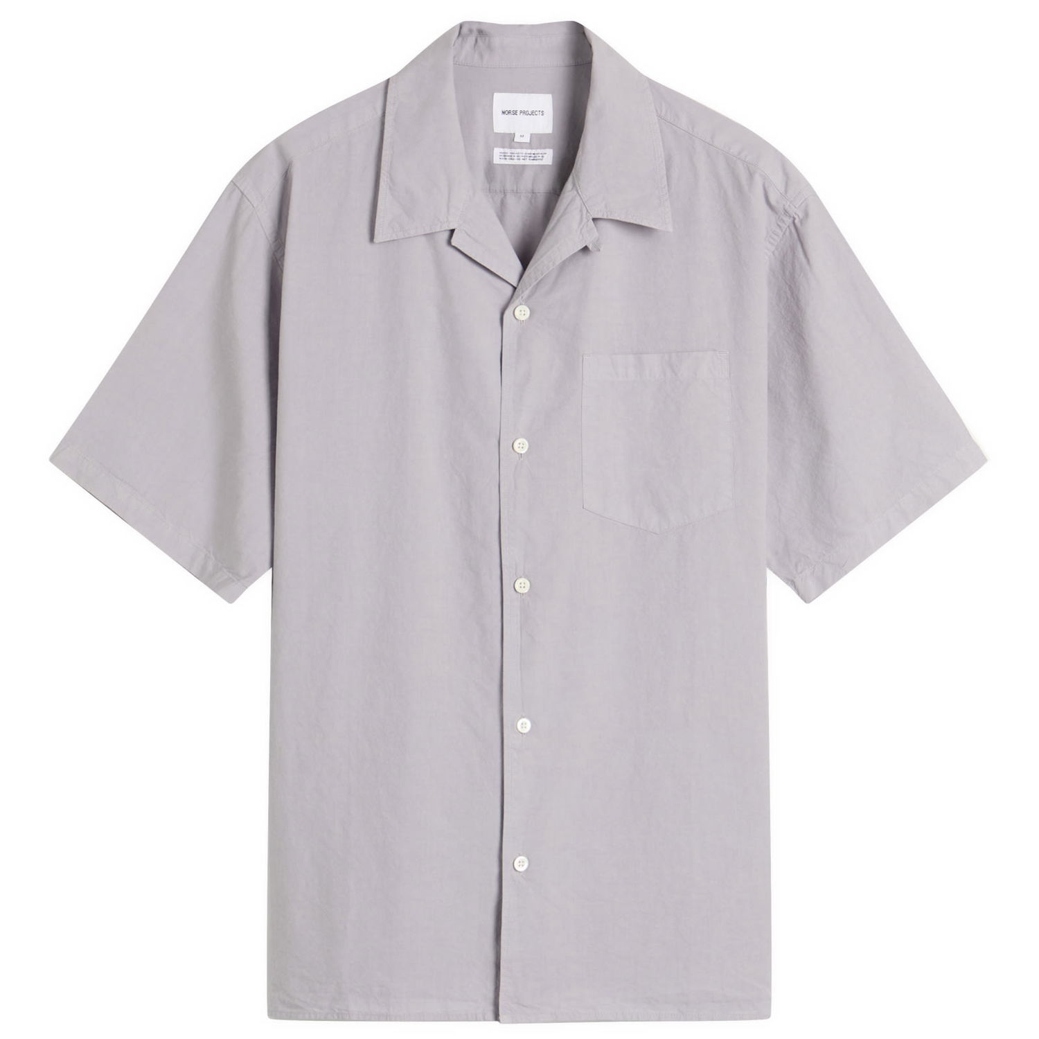 Košeľa NORSE PROJECTS Norse Projects Carsten Cotton Tencel Shirt, Size Large Šedá | N40-0579-6017, 1