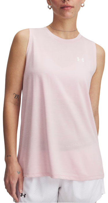 Tielko Under Armour Under Armour Tech Twist Tank Top Ružová | 1383656-647, 0