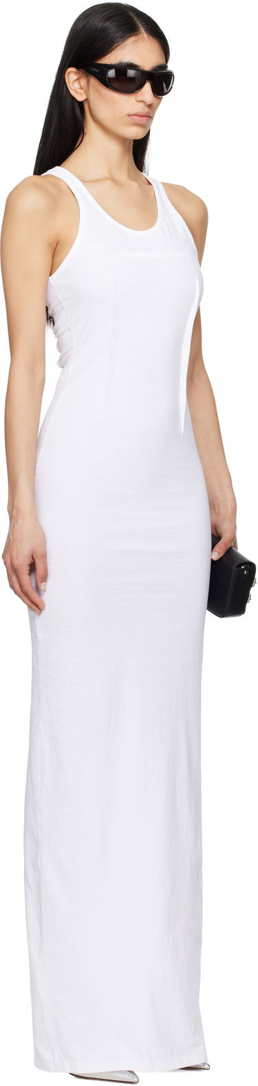 Šaty Maison Margiela MM6 Maison Margiela Heavy Cotton Jersey Maxi Dress Čierna | S62DG0048 M20108, 4