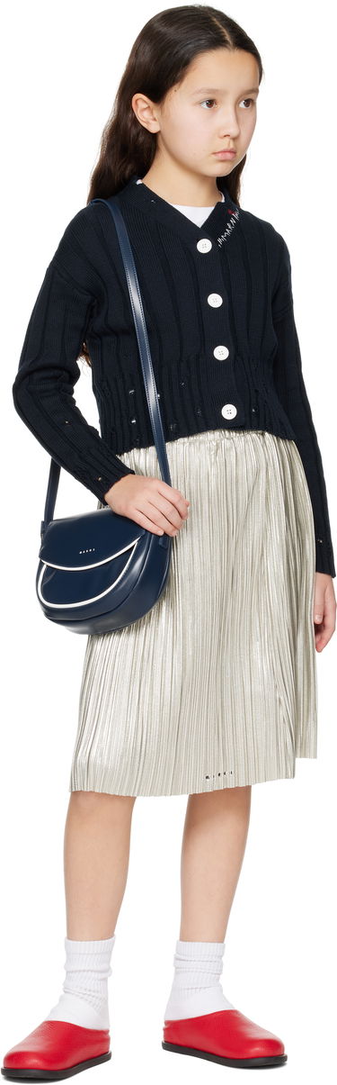 Taška cez rameno Marni Marni Kids Smile Bag Navy | M01476-M00TK, 3