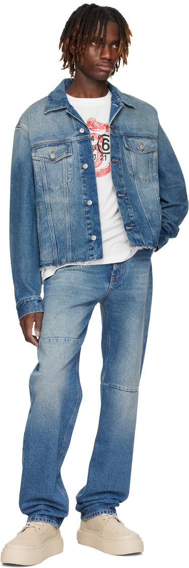 Bunda Maison Margiela MM6 Maison Margiela Sports Denim Jacket Modrá | SH0AM0026 M30018, 3