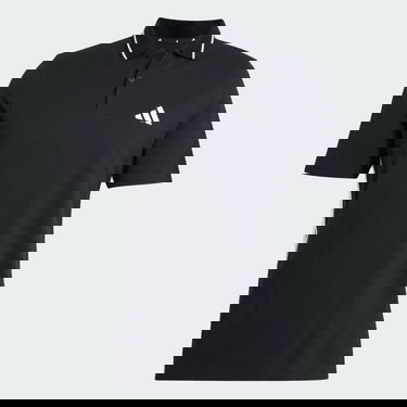 Polo tričko adidas Performance Essentials 3-Stripes Polo Shirt Čierna | JE6380, 4