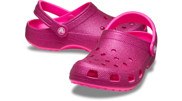 Tenisky a topánky Crocs Classic Glitter Clogs Pink Crush Ružová | 205942-6TW, 1