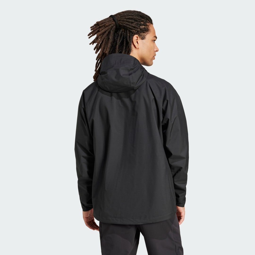 Vetrovka adidas Performance Multi 2L RAIN.RDY Windbreaker Čierna | JN8804, 1