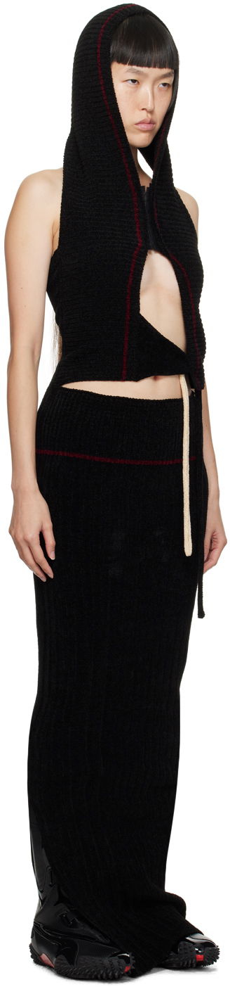 Šaty Ottolinger Ottolinger Hooded Maxi Dress Čierna | 707002, 1