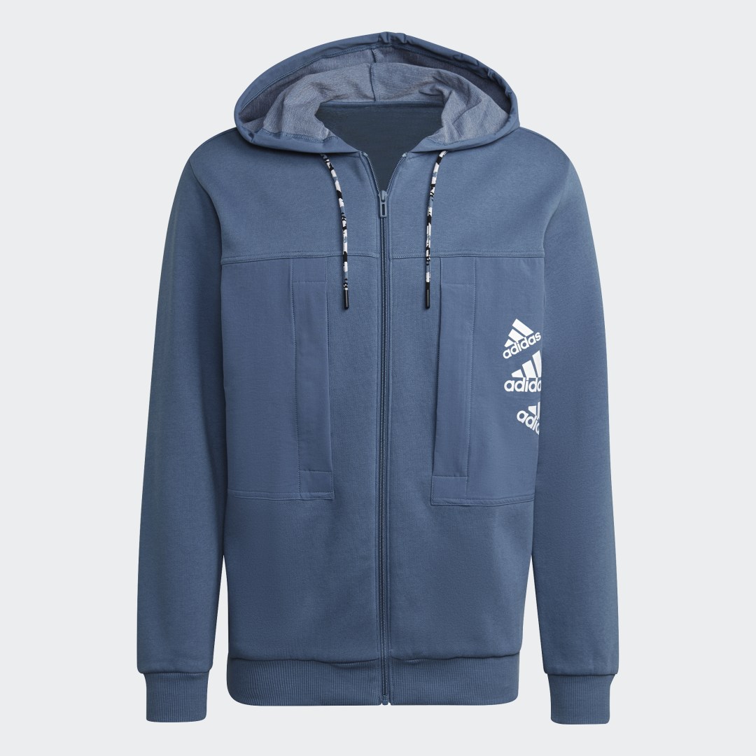 Essentials BrandLove Fleece Full-Zip Hoodie