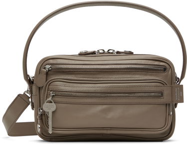 Taška cez rameno Acne Studios Acne Studios Camero Party Leather Shoulder Bag Šedá | C10240-, 0