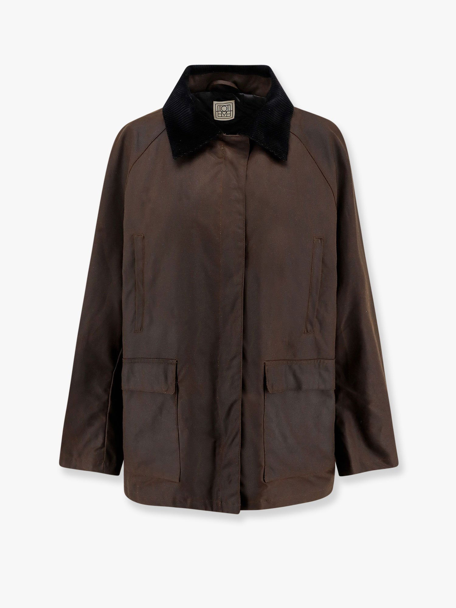 Bunda TOTEME TotemE Women's Waxed Cotton Jacket Hnedá | 244WRO4722FB0320213, 0