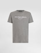 Dolce & Gabbana Cotton T-Shirt with Logo Print