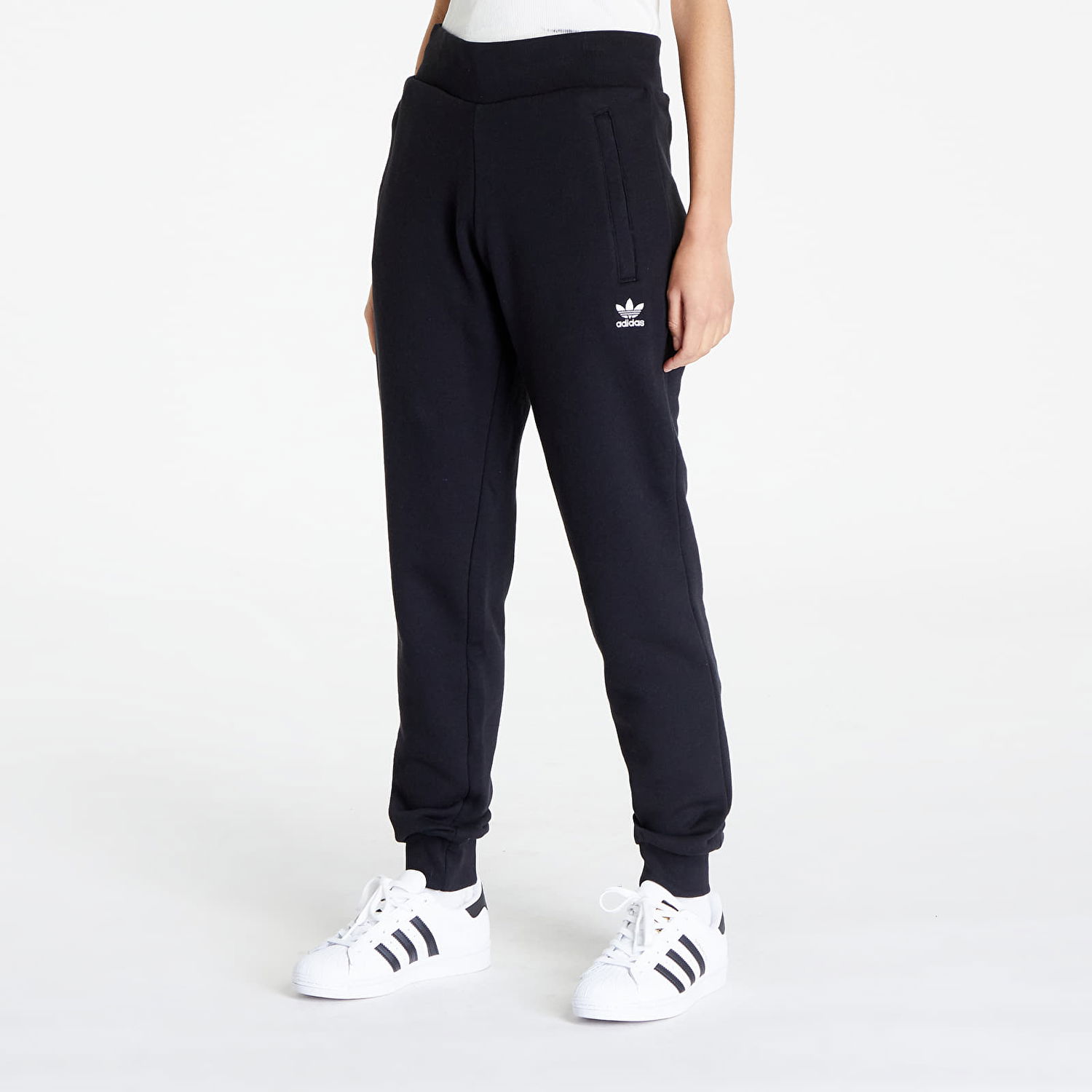 Tepláky adidas Originals Adicolor Essentials Slim Jogger Pant Čierna | IA6479, 0
