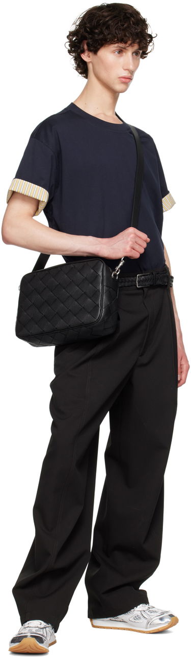 Taška cez rameno Bottega Veneta Bottega Veneta Intrecciato Medium Camera Bag Čierna | 755925-V4G31-8803, 3