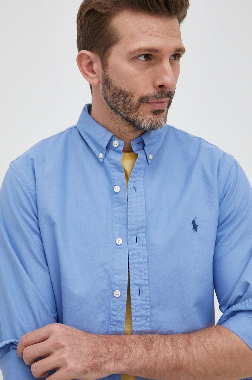 Košeľa Polo by Ralph Lauren Slim Shirt Navy | 710804257015, 0