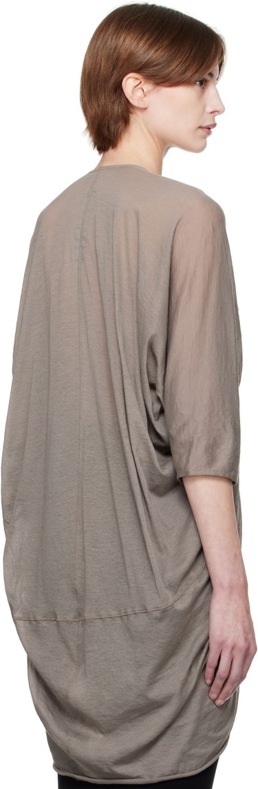 Tričko Rick Owens Rick Owens Hollywood Kite Draped Blouse Hnedá | RP01E7538 UC, 2