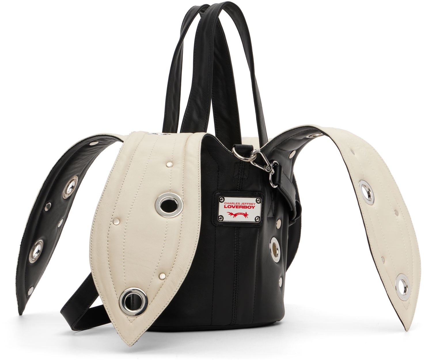 Kabelka Charles Jeffrey Loverboy Charles Jeffrey LOVERBOY Banana Bucket Eyelets Bag Rôznofarebný | 052120101, 1