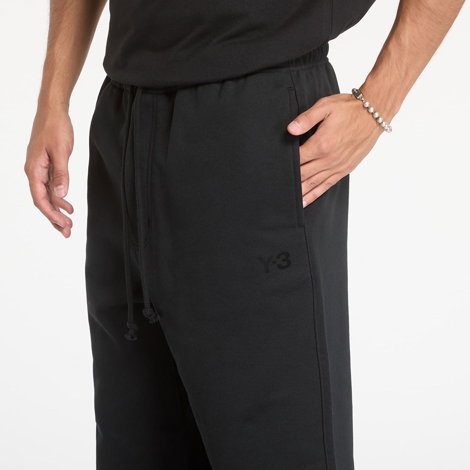 Tepláky Y-3 Brushed Terry Track Pant UNISEX Black Čierna | IW0074, 1