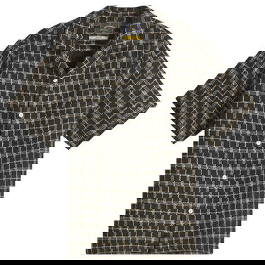 Košeľa Portuguese Flannel Dorne Wavey Check Vacation Shirt Čierna | SS25-033-BLK, 0