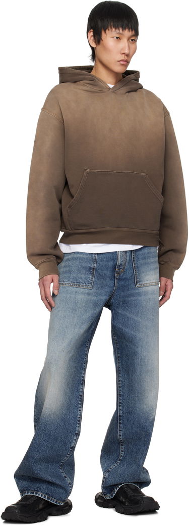 Mikina 1017 ALYX 9SM 1017 ALYX 9SM Garment Dye Boxy Hoodie Hnedá | AAMSW0252FA01, 3
