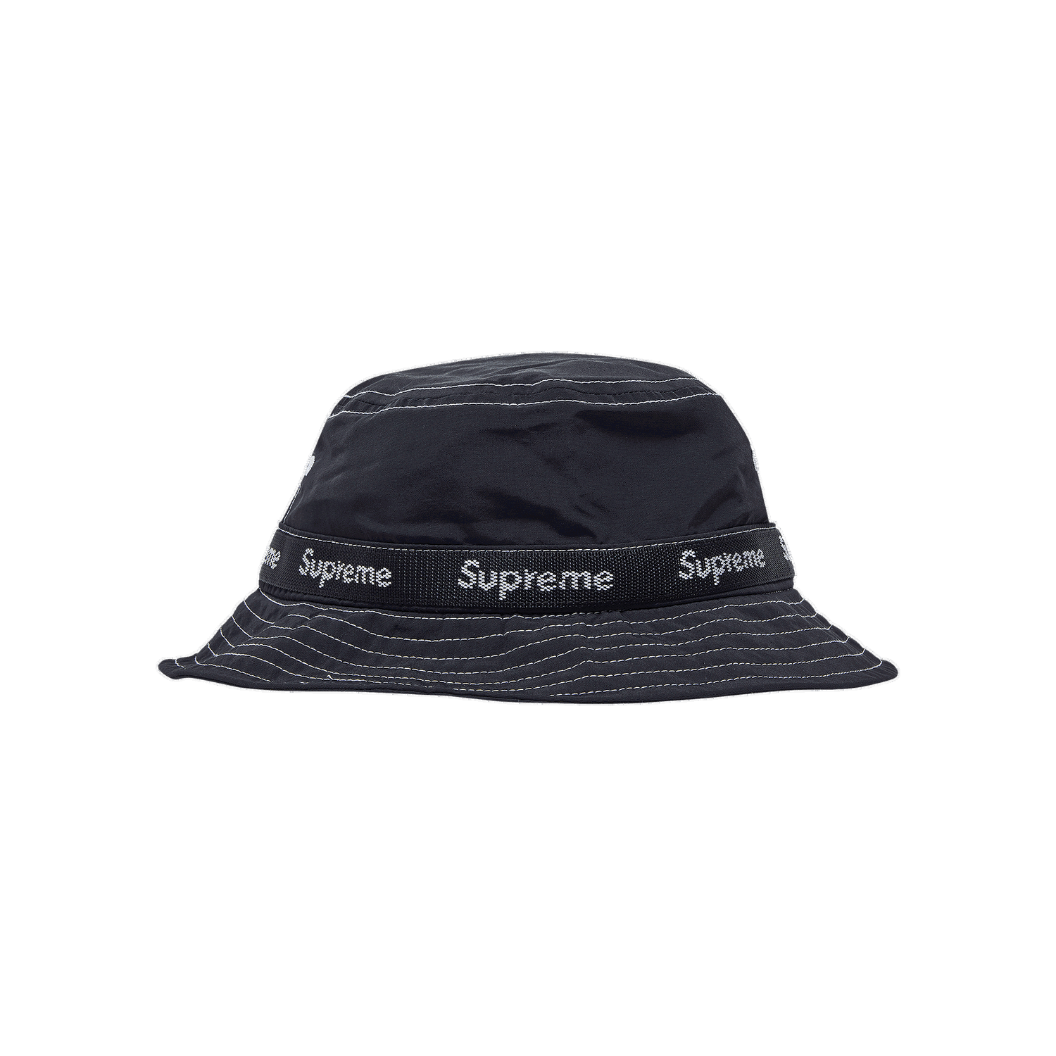 Klobúk Supreme Webbing Crusher Čierna | FW22H140 BLACK, 0
