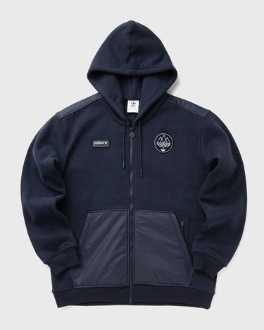 Mikina adidas Originals Originals WILPSHIRE SPZL Panelled Full-Zip Hoodie Navy | KA3905, 2