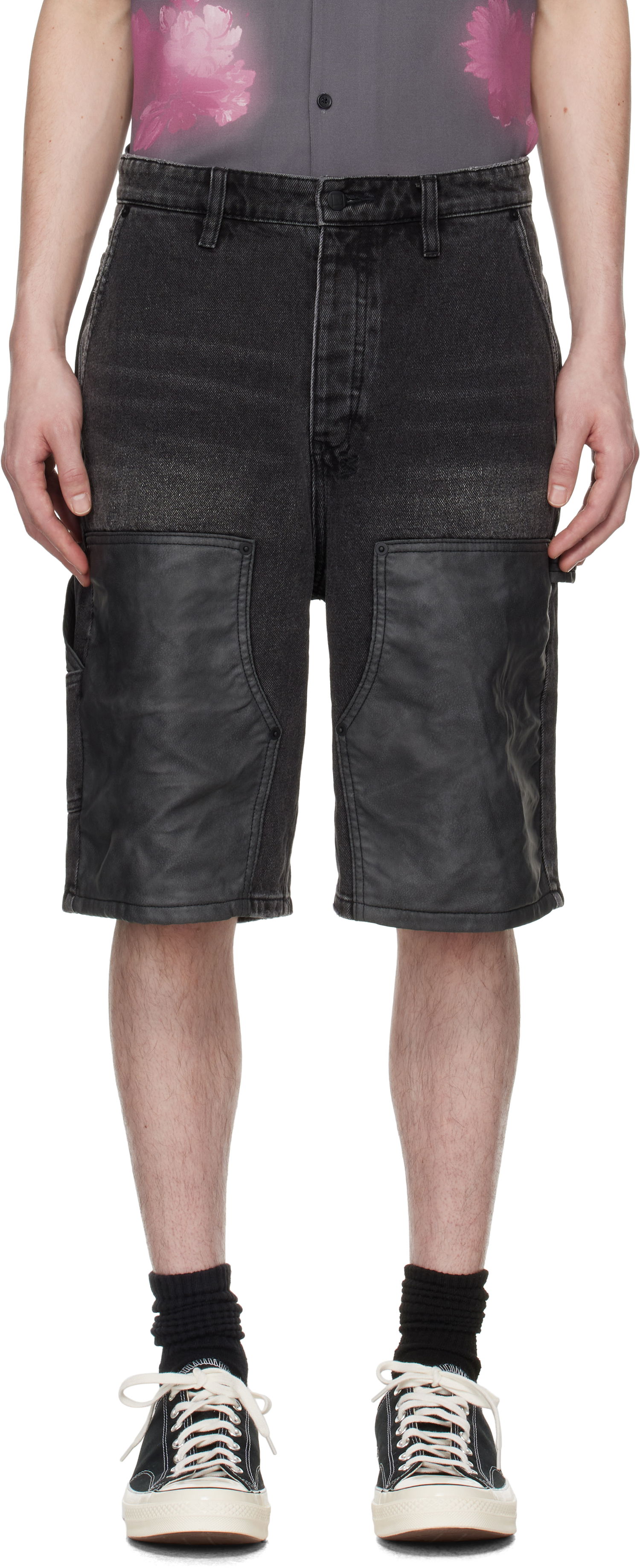 Šortky Ksubi Ksubi Maxx Operator Denim Shorts Čierna | MSP25WA015, 0