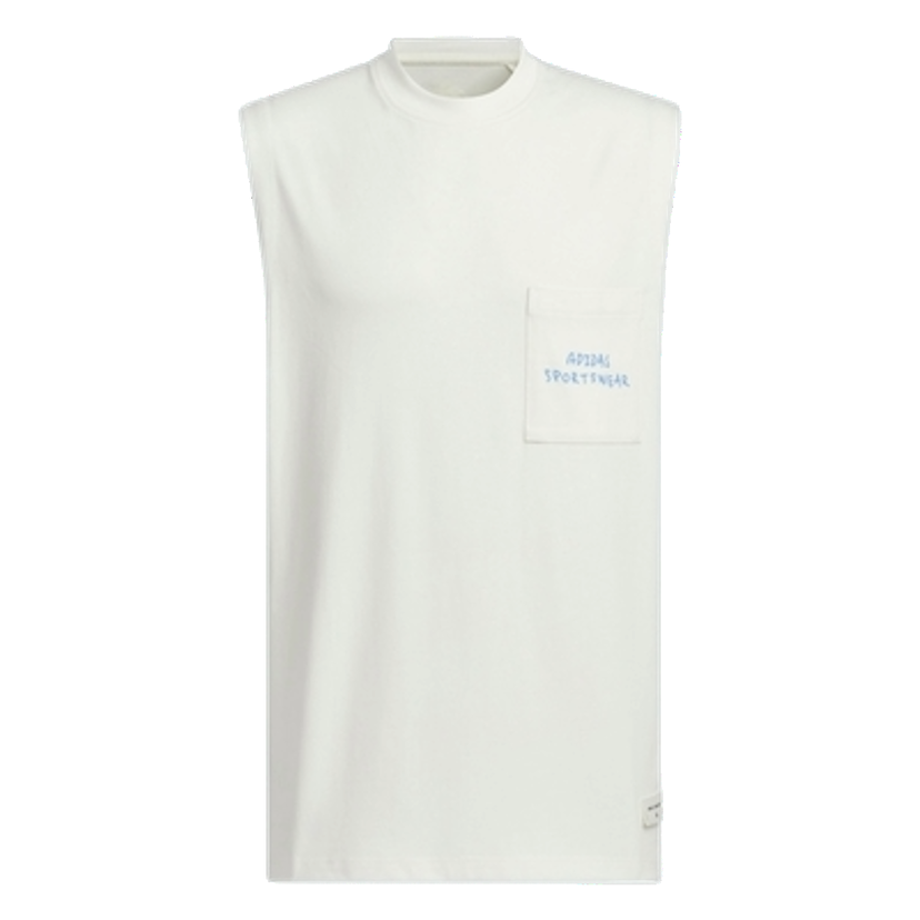 Tielko adidas Originals Graphic Tank Top Biela | JP2642