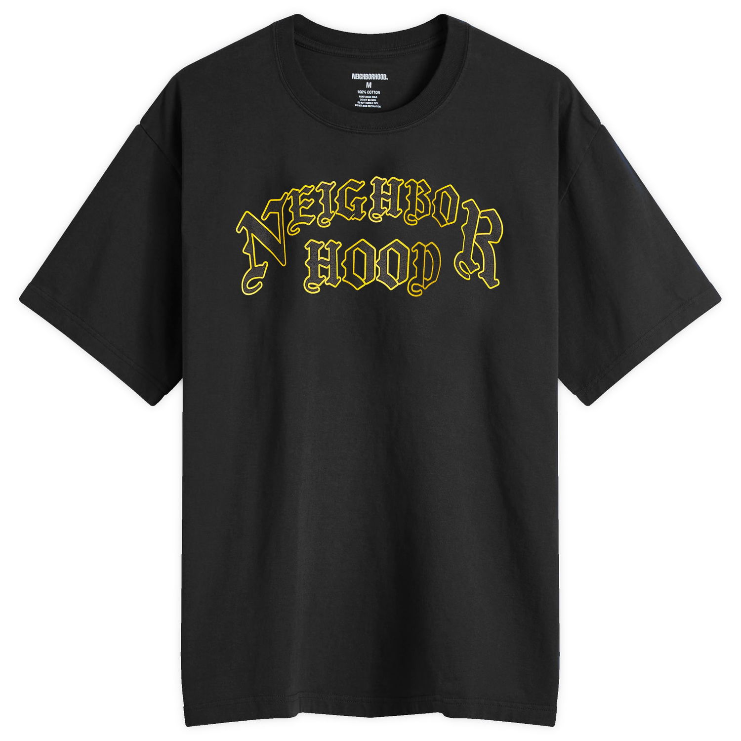 Tričko Neighborhood T-Shirt Print Čierna | 242PCNH-ST04-BLK, 0