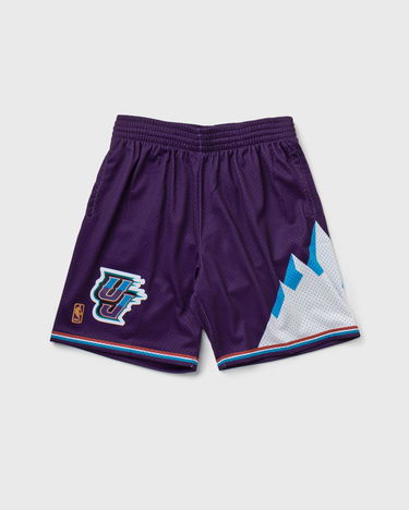 Šortky Mitchell & Ness NBA SWINGMAN SHORTS UTAH JAZZ 1996-97 Fialová | SMSHAC19028-UJAPURP96, 0