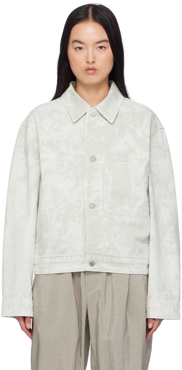 Bunda LEMAIRE Boxy Denim Jacket Zelené | OW1076 LD1011, 0