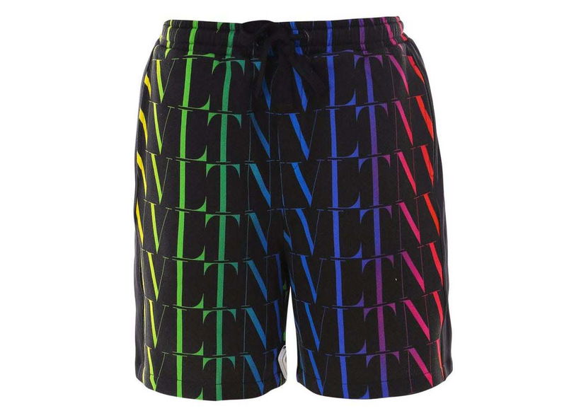 Šortky Valentino Vltn Times Bermuda Shorts Multicolor Rôznofarebný | VV3MD02Q6LF20K