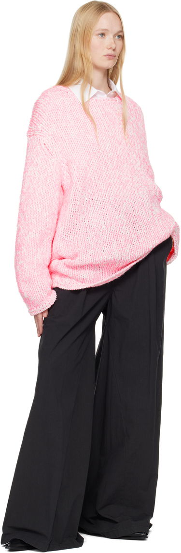 Sveter Comme des Garçons Homme Plus Lily Yarn Sweater Ružová | PO-N010-051, 3