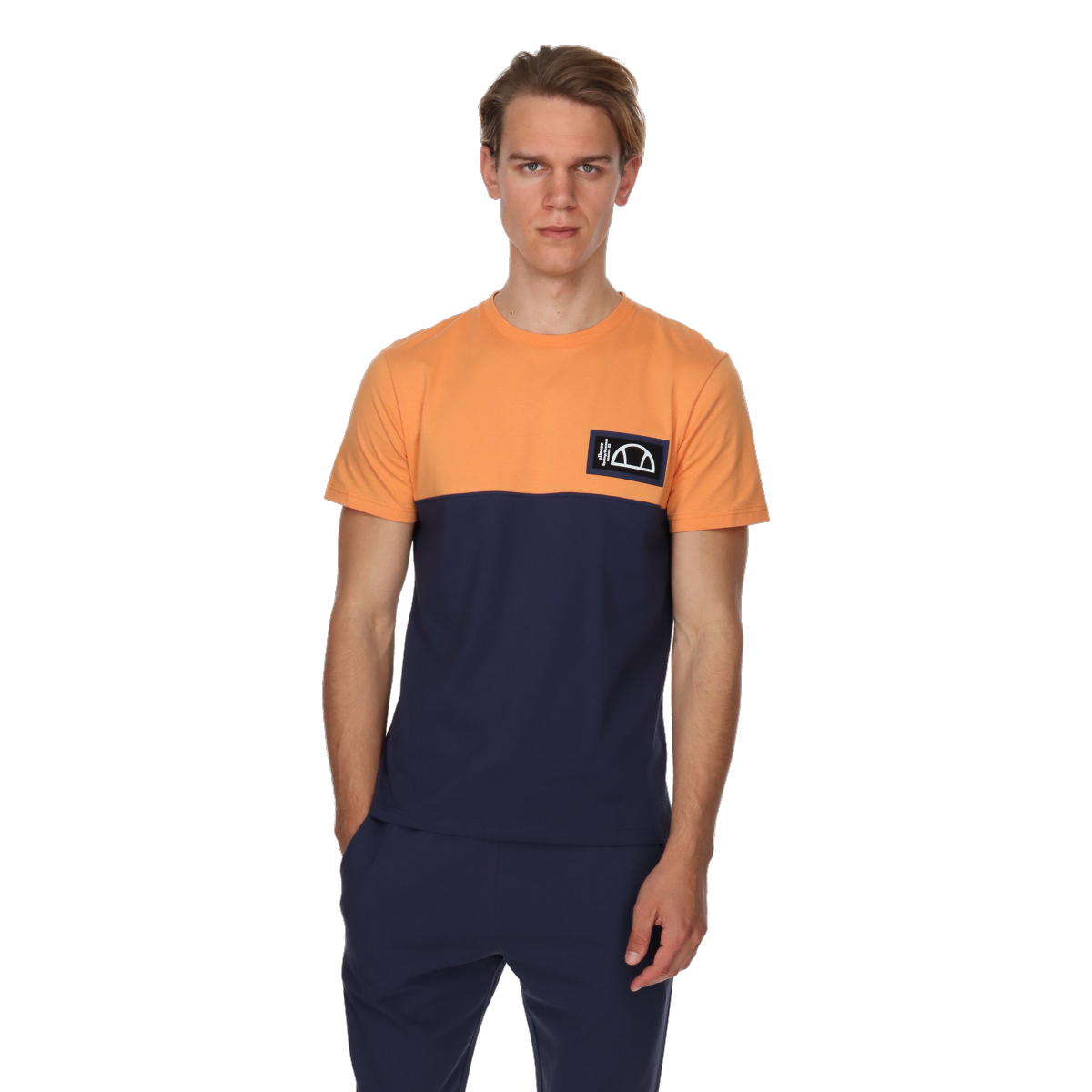 Tričko Ellesse Ellesse Men's Color Block T-Shirt Oranžová | ELA231M811-45, 0