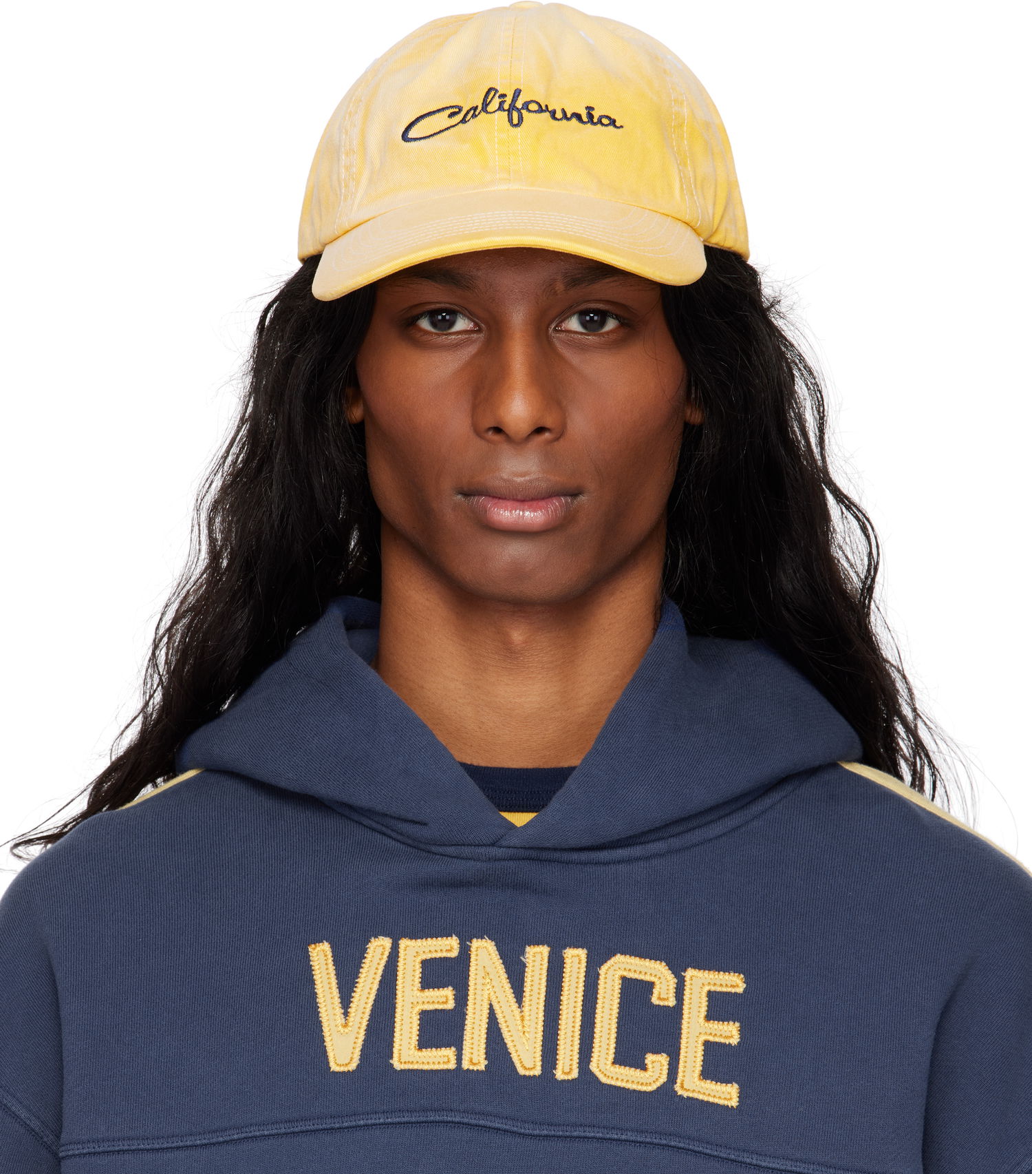 Šiltovka ERL ERL 'California' Embroidered Baseball Cap Žltá | ERL10K001, 0