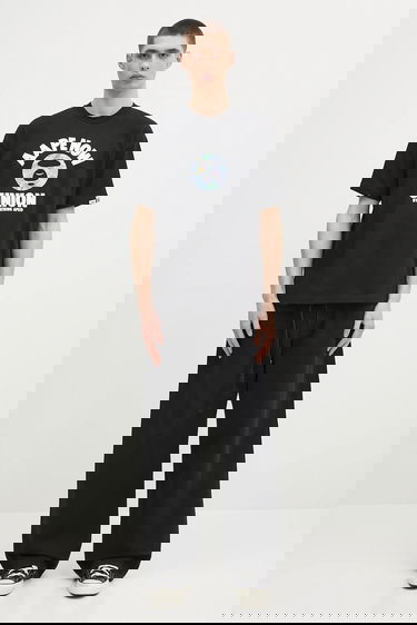 Tričko AAPE by A Bathing Ape Basic Graphic T-shirt Čierna | AAPTEM1643XXO, 4